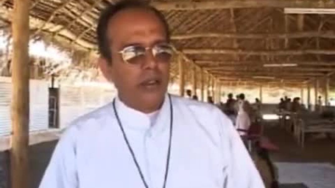 Father Regenold's speech about shelling ontamil civilians by Sri Lankan Army