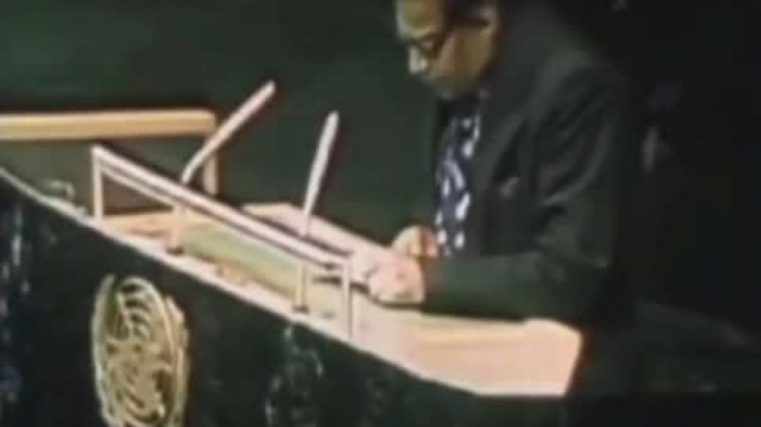 Krishna Vaikunthavasan speech at UN | 1978